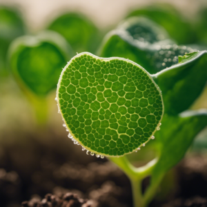 An image showcasing the fascinating process of callus formation in plant propagation